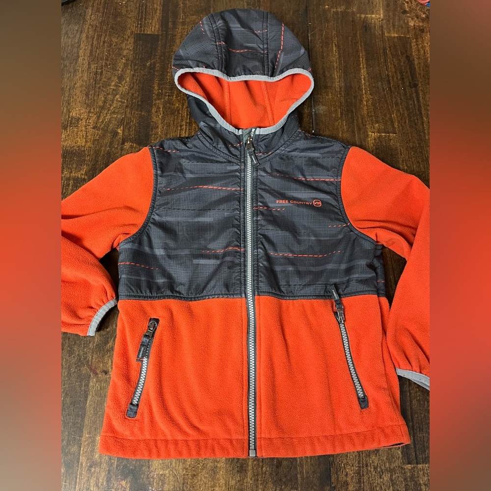 Free Country Zip Up Jacket - Youth M 5/6